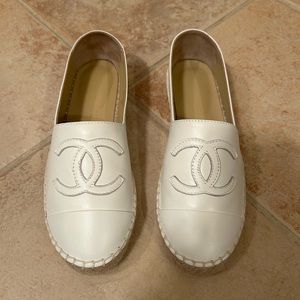 White Espadrilles